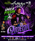 Omega en Concierto · Arezzo — Sábado 18 Julio 2026